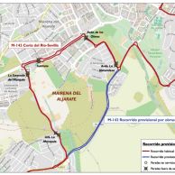 ASGV16 Recorrido por obras línea M-142