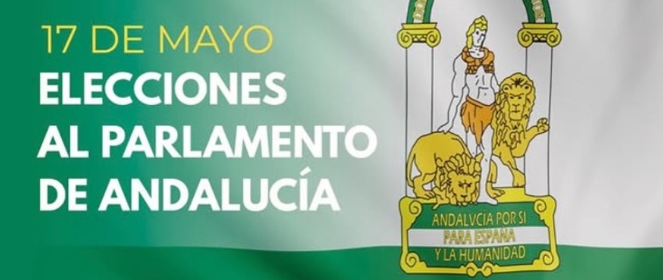 _El 17 de mayo de 2026 se celebrarán elecciones al Parlamento de Andalucía.Podrán participar las