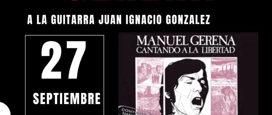 cartel concierto manuel gerena